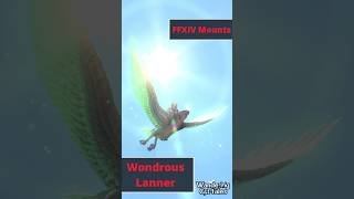 FFXIV Mounts Wondrous Lanner [upl. by Evetta]