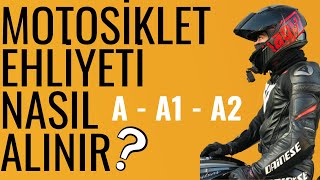 Motosiklet Ehliyeti Nasıl Alınır  Sınavı Geçme Taktikleri AA2A1 [upl. by Ragde]