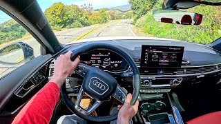 2024 Audi S4  POV Test Drive Binaural Audio [upl. by Broddy244]