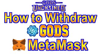 How to Withdraw GODS to MetaMask [upl. by Cyndia]