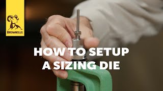 Quick Tip How To Setup A Sizing Die [upl. by Trent]