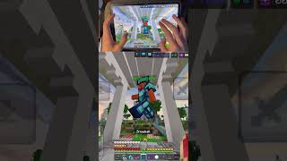 Minecraft MOBILE PvP Combos amp Clutches [upl. by Jon]