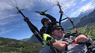 Accessible Paragliding in Switzerland [upl. by Ggerc]