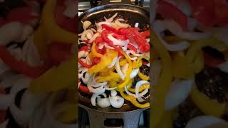 Chicken Fajitas on the Cast Iron Sizzle Skillet [upl. by Loss]