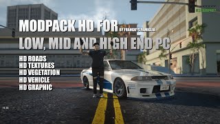 MODPACK HD GTA SAMP PC ENB SUPPORT  GTA V GRAPHIC EQUAL [upl. by Ailimac527]