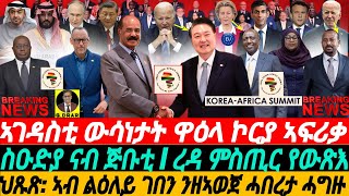 gDrar Jun06 ህጹጽ ሓገዝ ገበነኛ ንምምልላይ I ውሳነታት ዋዕላ ኮርያ ኣፍሪቃ KoreaAfrica Summit amp Geopolitical Dynamics [upl. by Jannelle645]