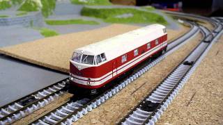 Tillig  BR 118 2013 der DR mit Henning Sound von Modellbauwelt Henning Spur TT 1120 [upl. by Monaco367]