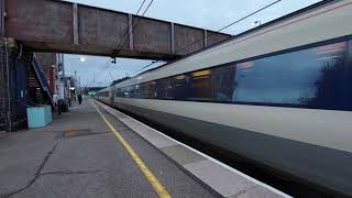 9 Car Class 222 Passing Harlington At Full Speed [upl. by Fenella474]