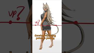 Mistake Drawing Perspective  Quick Art Tips art sketch shorts tutorial drawingtutorial anime [upl. by Gnik326]