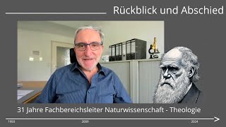 Rückblick und Abschied von HeinzHermann Peitz  31 Jahre Fachbereich Naturwissenschaft  Theologie [upl. by Ratcliff]