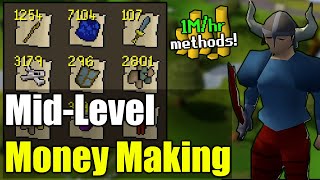 BEST PvM Money Making Methods for MidLevel Players  OSRS MidGame Money Making [upl. by Jonme]