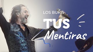 Los Bukis  Tus mentiras  Lyric Video [upl. by Kielty]