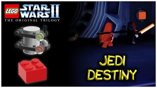 LEGO Star Wars TCS  Blue Minikit Guide  Episode V Dagobah Challenge Mode [upl. by Socher]