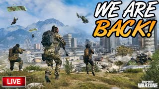 WE ARE BACK New Warzone IS HERE LIVE Games with Susbcribers Season 1 [upl. by Atlante246]