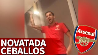 Ceballos cantó Torero en su novatada en el Arsenal presagió su exhibición vs Burnley  Diario AS [upl. by Ativoj]