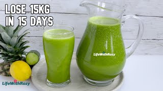 STRONGEST BELLY FAT BURNER DRINK LOSE 15KG  30LBS IN 2 WEEKS [upl. by Atteuqaj22]