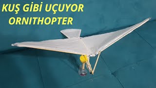 Gerçek kuş gibi uçan uçak yapımı  ornithopter [upl. by Akapol]