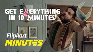 Introducing Flipkart Minutes Get everything in just 10 mins 🚀 [upl. by Lirrad196]