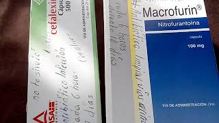 Infección urinaria  Macrofurin Nitrofurantoína y Cefalexina cuál sirvió [upl. by Cristal]