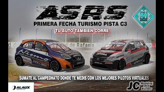 Primera fecha Autódromo de Viedma TURISMO PISTA C3 ARGENTINASIMRACINGSPORT [upl. by Nallak]