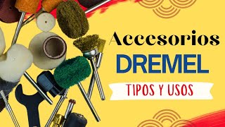 🤯 Accesorios DREMEL tipos y usos  DREMEL accessories types and uses 🛠️ [upl. by Natika]