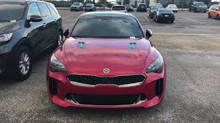 Kia Stinger GT2 E badge meaning [upl. by Ahsotal]