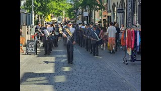 De Vrijwillige Drumfanfare Koninklijke Luchtmacht tijdens het event Nijmegen Klinkt [upl. by Winfrid]