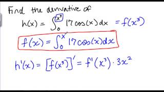 Taking Derivatives of Integrals [upl. by Dove799]