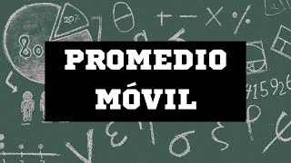 Promedio móvil [upl. by Annatnom]