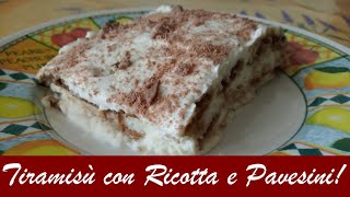 Tiramisu – Tiramisu senza uova – Tiramisu con ricotta – Tiramisu recipe – Tiramisu recette [upl. by Frankie]