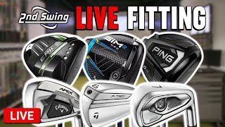 2nd Swing LIVE Golf Club Fitting [upl. by Aniled712]