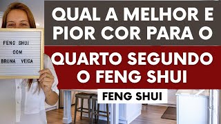 Qual a melhor e a pior cor para o quarto segundo o Feng Shui [upl. by Qulllon]