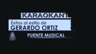 Karaoke Cara La Muerte  Gerardo Ortiz [upl. by Elin501]