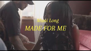 Muni Long  Made For Me  Official Lyric Video [upl. by Asta]