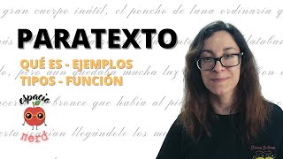 📕 Paratexto qué es ejemplos tipos y función  Todo lo que tenés que saber  Eterna Lectura 📚 [upl. by Baniaz545]