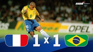 France 1 x 1 Brasil Zidane x Ronaldo ● 1997 Tournoi de France Extended Goals amp Highlights HD [upl. by Nirtiak]