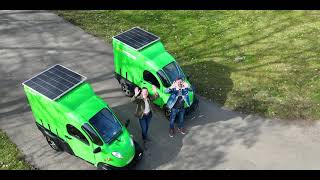 Impressionen quotTransporter Van Solarquot AKA quotElektro Frosch“ 🐸 in Osthofen [upl. by Aryl]