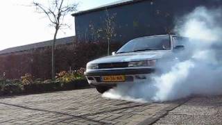 How to do a burnout in a front wheel drive car Step by Step [upl. by Reine615]