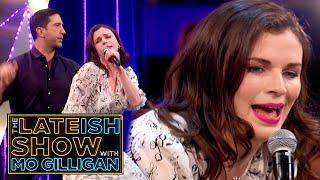 Aisling Bea Bleats Crazy In Love  The Lateish Show [upl. by Arotak]