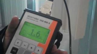 Elcometer 550 Uncured Powder Thickness Gauge [upl. by Naxor]