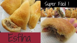 Receita FÁCIL de ESFIHA FECHADA [upl. by Ayram]