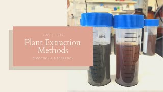 Plant Extraction Methods  Decoction and Maceration  JPTV [upl. by Adaurd]