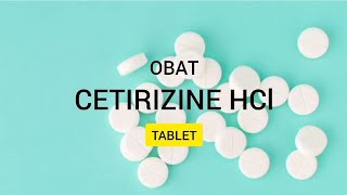 Cetirizine obat apa  alergi [upl. by Esertak]