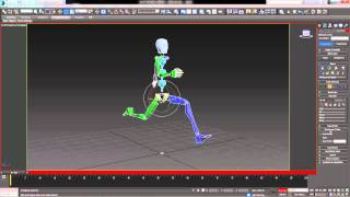 Biped Pose to Pose Animation  3DS Max [upl. by Amethyst423]