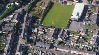 Flying with my DJI around Port Talbot and maesteg what a view [upl. by Aihsek]