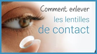 Comment Enlever Ses Lentilles de Contact [upl. by Naut]