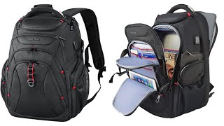 KROSER Travel Laptop Backpack amp Features Black [upl. by Annayat]