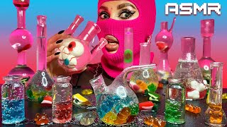 ASMR Drinking Sounds  Drinking Soda Water amp Gummies  Bird sounds 신기한 물 먹방 Fru Fru ASMR [upl. by Frayda]