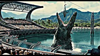 Jurassic World 2015 Movie Explained in HindiUrdu [upl. by Sikorski672]