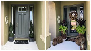 Fall 2018 Sneak Peek and Front Door Makeover [upl. by Nylrahs632]